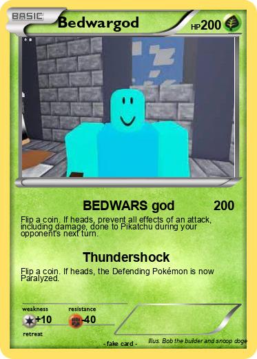 Pokemon Bedwargod