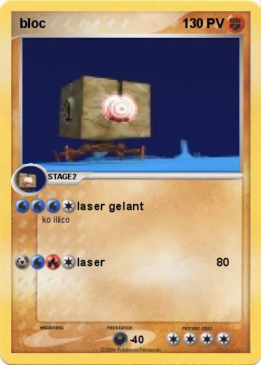 Pokemon bloc