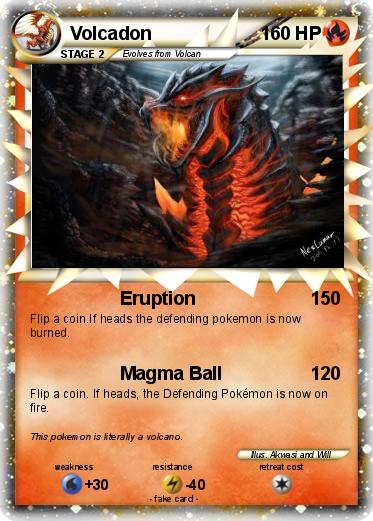 Pokemon Volcadon