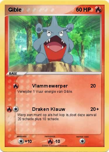 Pokemon Gible