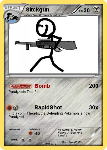Pokemon Sitckgun