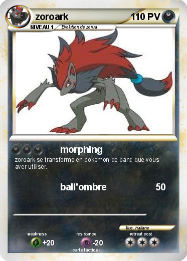 Pokemon zoroark