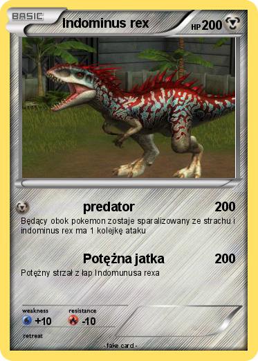 Pokemon Indominus rex