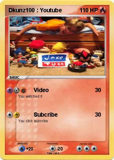 Pokemon Dkunz100 : Youtube
