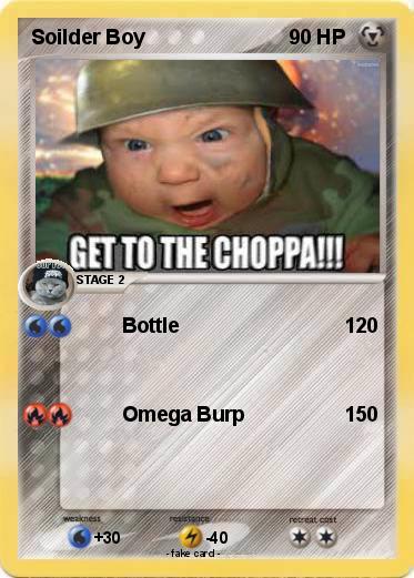 Pokemon Soilder Boy