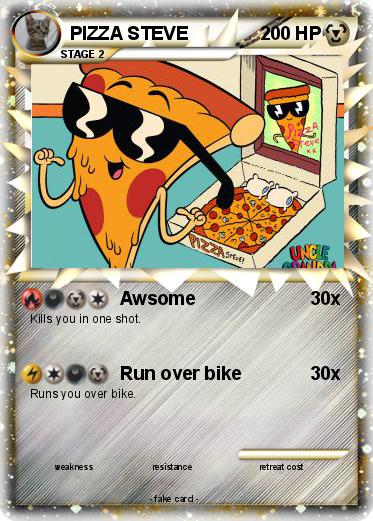 Pokemon PIZZA STEVE