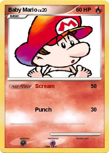 Pokemon Baby Mario