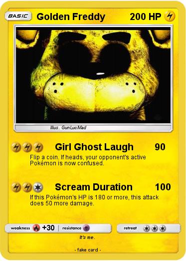 Pokemon Golden Freddy