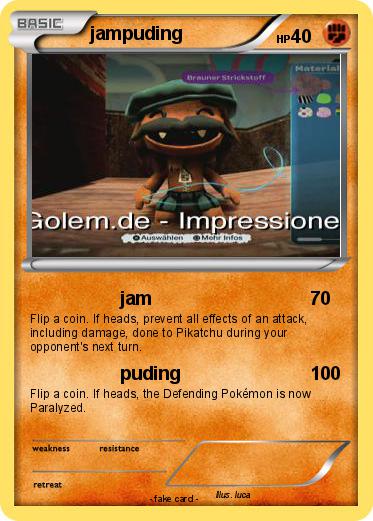 Pokemon jampuding