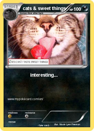 Pokemon cats & sweet things