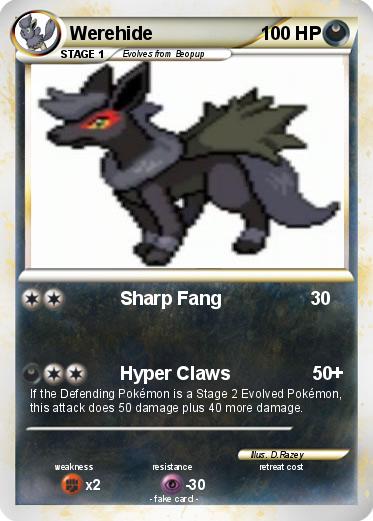 Pokemon Werehide