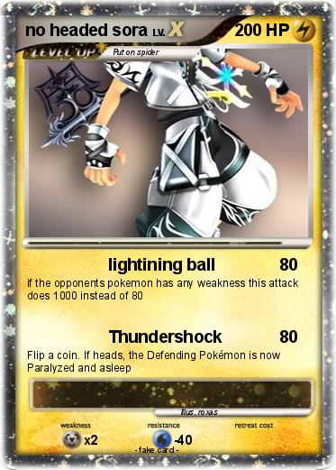 Pokemon no headed sora