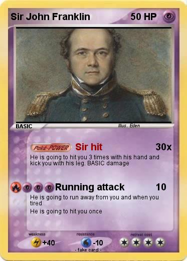Pokemon Sir John Franklin