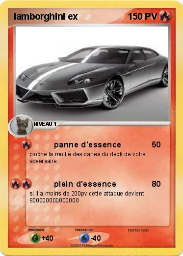 Pokemon lamborghini ex