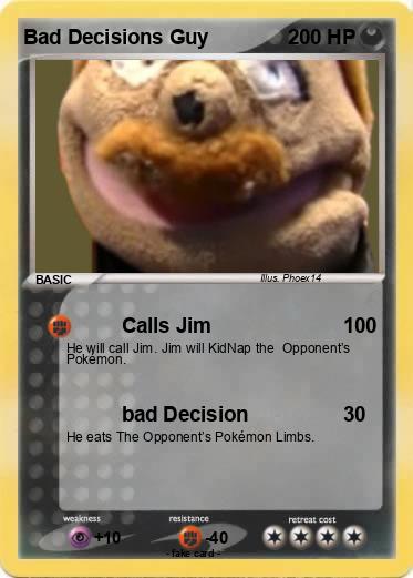 Pokemon Bad Decisions Guy