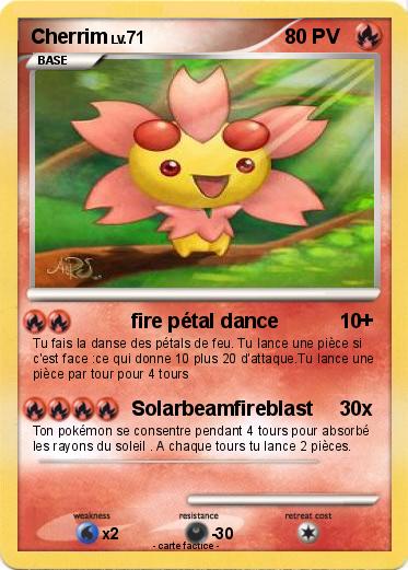 Pokemon Cherrim