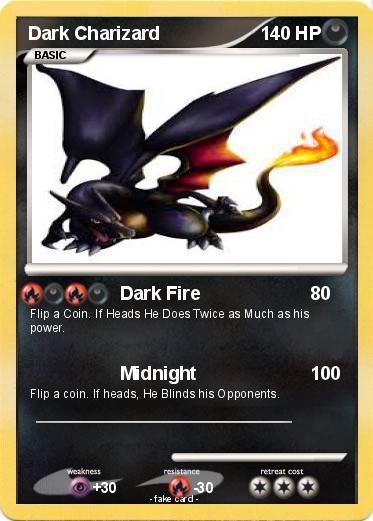 Pokemon Dark Charizard