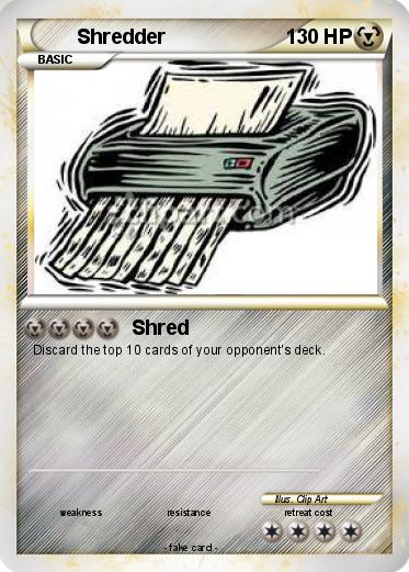 Pokemon Shredder
