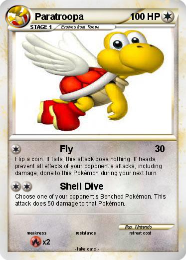 Pokemon Paratroopa