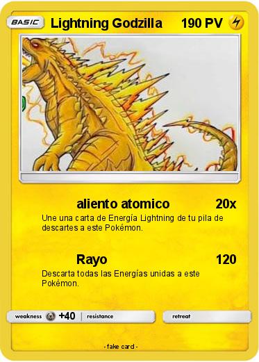 Pokemon Lightning Godzilla