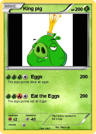 Pokemon King pig