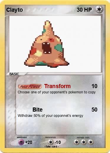 Pokemon Clayto