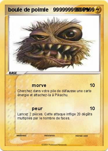 Pokemon boule de poimle   99999999999999