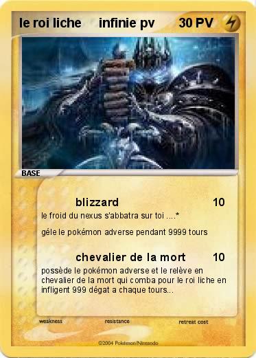 Pokemon le roi liche     infinie pv