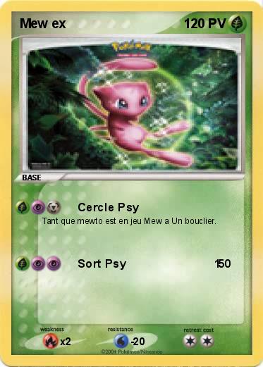 Pokemon Mew ex