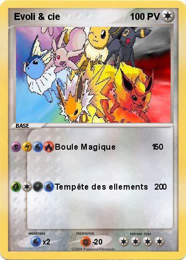 Pokemon Evoli & cie
