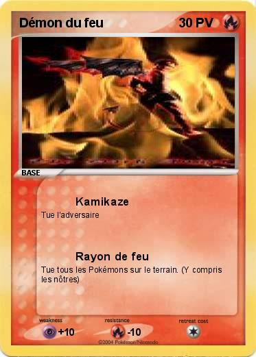 Pokemon Démon du feu