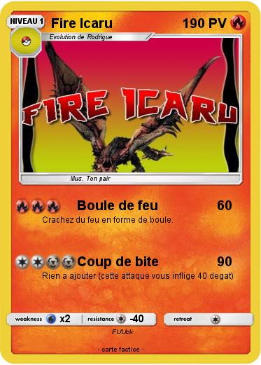 Pokemon Fire Icaru