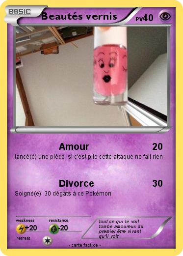 Pokemon Beautés vernis