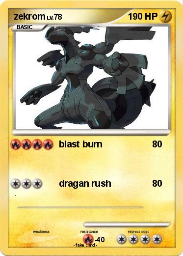 Pokemon zekrom