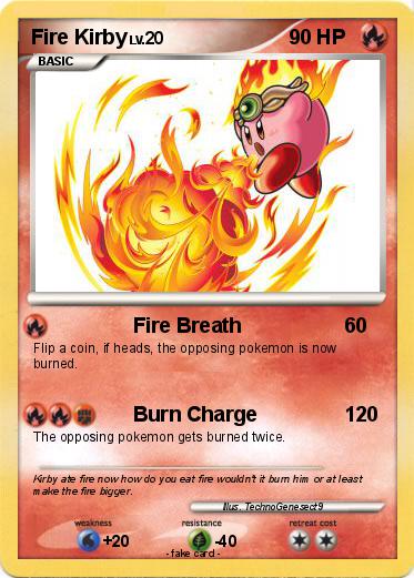 Pokemon Fire Kirby