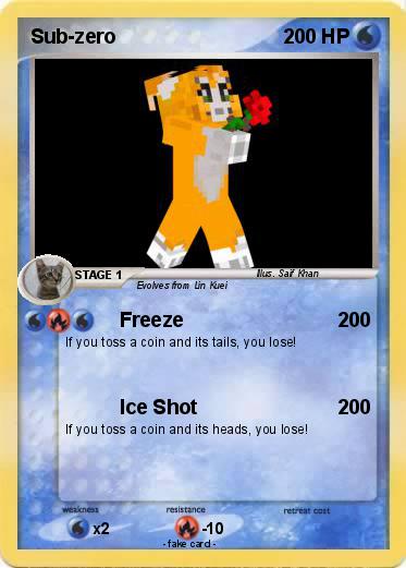 Pokemon Sub-zero