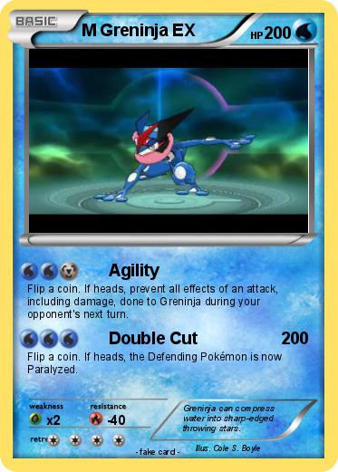 Pokemon M Greninja EX