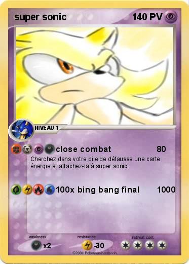 Pokemon super sonic                                                   