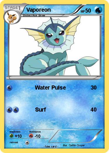 Pokemon Vaporeon