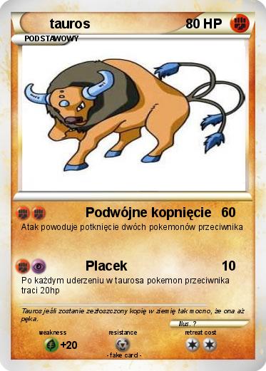 Pokemon tauros