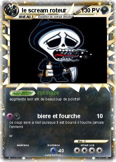 Pokemon le scream roteur