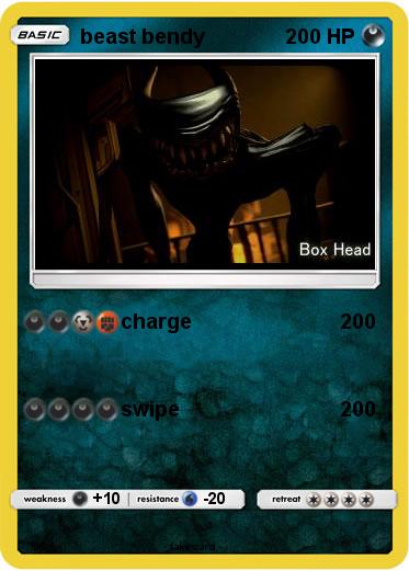 Pokemon beast bendy