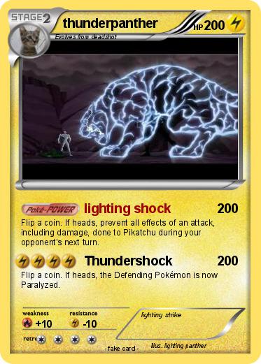 Pokemon thunderpanther