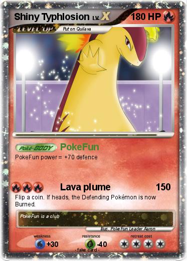 Pokemon Shiny Typhlosion