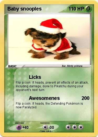 Pokemon Baby snooples