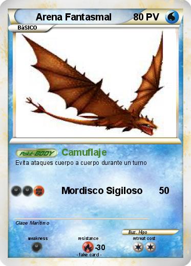 Pokemon Arena Fantasmal