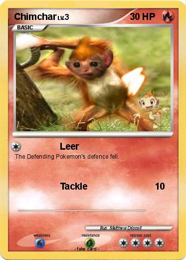 Pokemon Chimchar