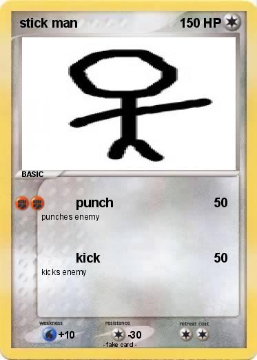 Pokemon stick man