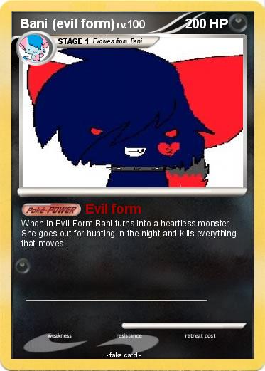 Pokemon Bani (evil form)