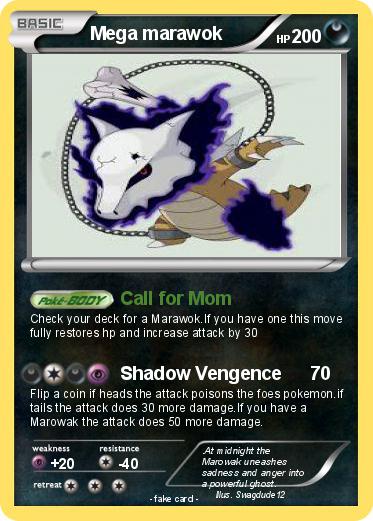 Pokemon Mega marawok